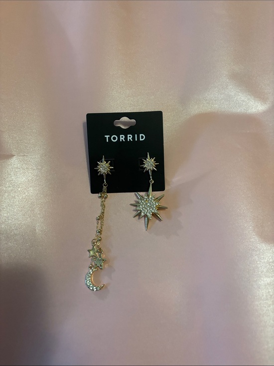 torrid Jewelry - Torrid mismatched, celestial statement earrings